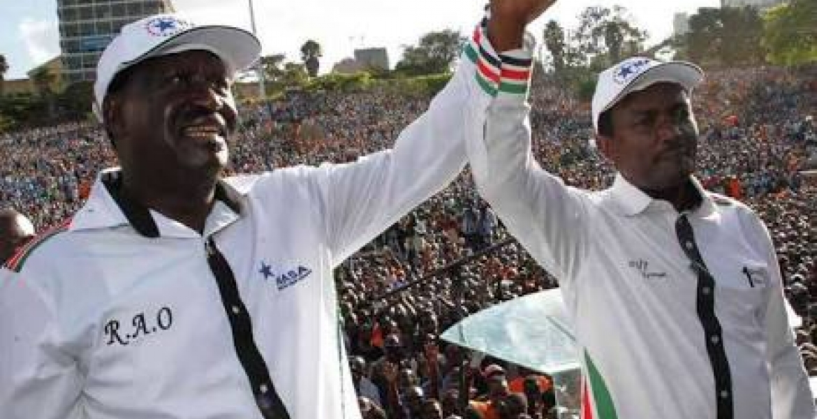 Raila's Decision to Endorse Kalonzo's 2022 Presidential Bid Sparks Fury within NASA