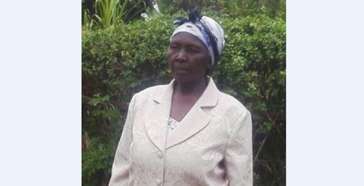 The late Dorothy Karia Mugo (Sunrise 1937 - Sunset February 8, 2018) Death Announcement for Dorothy Karia Mugo - Mother to Fedis Nganga of Baltimore, MD