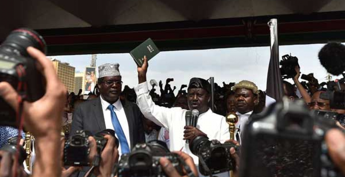 Raila to Be Sued For Taking an Illegal Oath