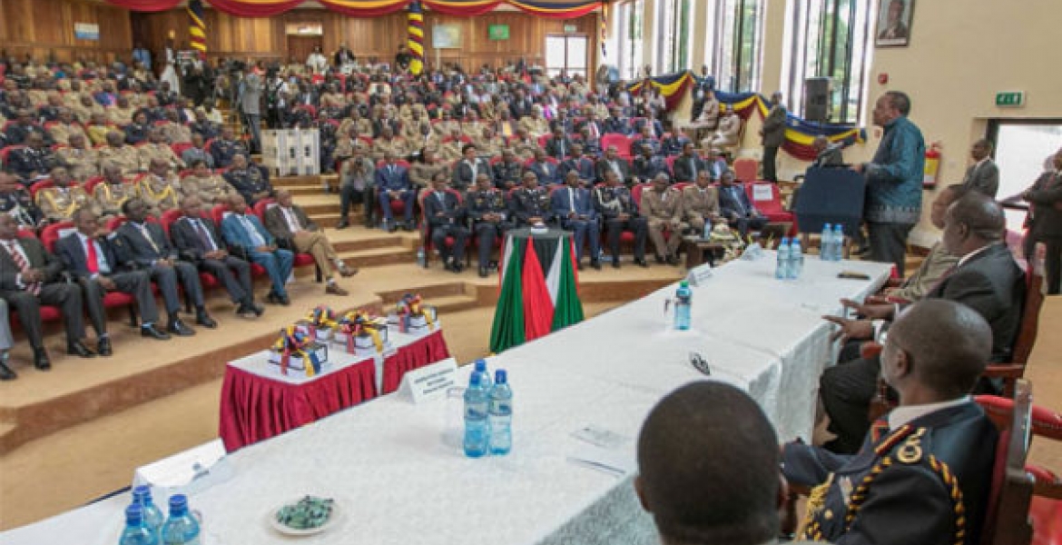 President Kenyatta Pledges Special Hospital, Medical Insurance for Police