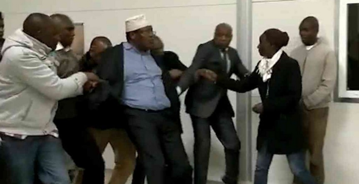 Miguna Miguna Says Cops Robbed Him Sh150,000 at the JKIA