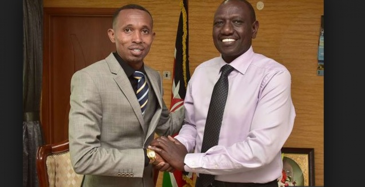 Nyali MP 'Moha Jicho Pevu' Meets Deputy President William Ruto, But Kenyans Are Unimpressed