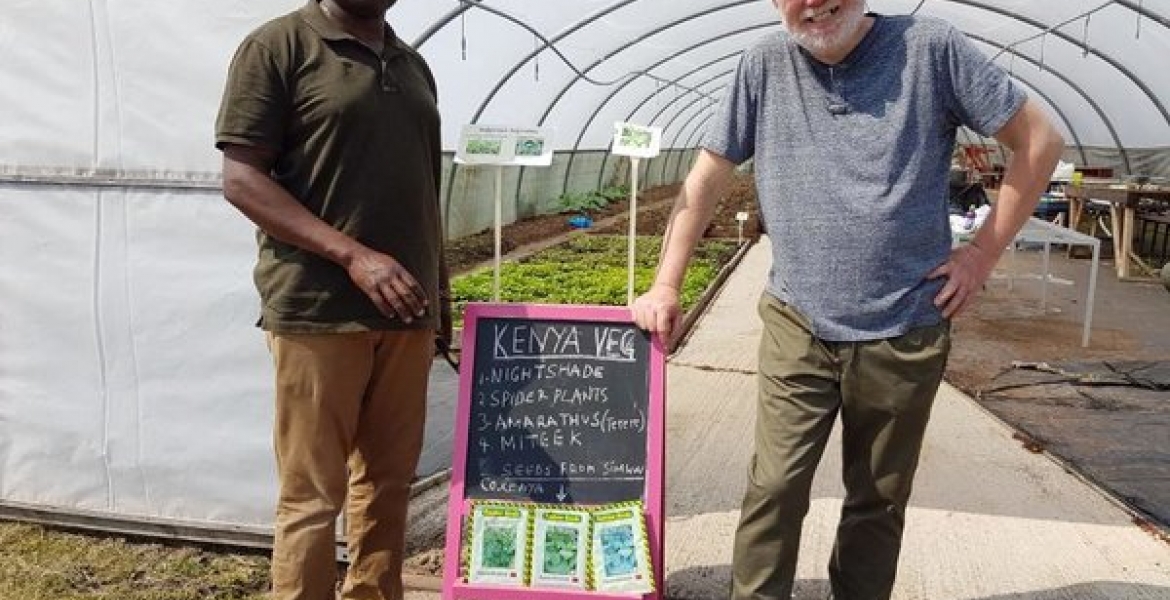 Meet Kenyan Man Who Grows "Managu" and Other Kenyan Traditional Veggies in the UK