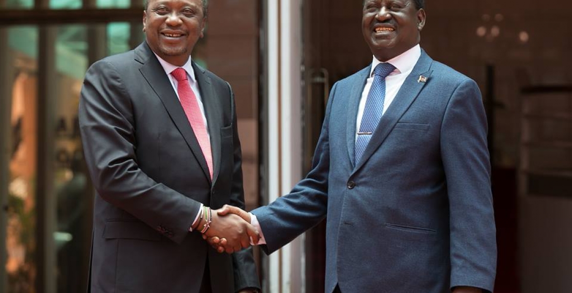 Gov't Gazzettes Uhuru-Raila Handshake Team as a Task Force