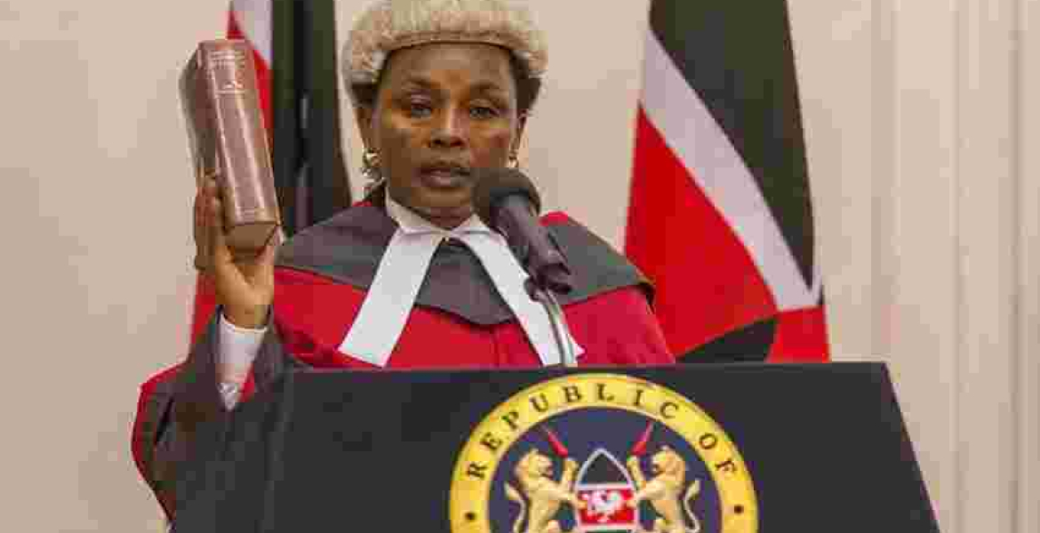 Deputy Chief Justice Philomena Mwilu Arrested at the Supreme Court