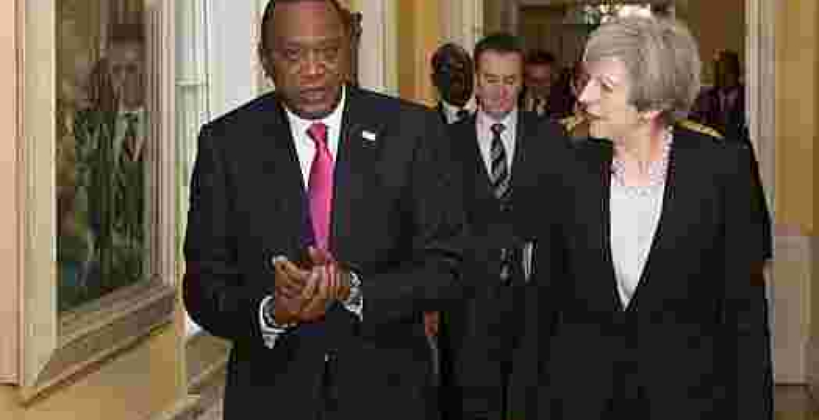 British Prime Minister Theresa May Troops to Kenya with Top UK Investors