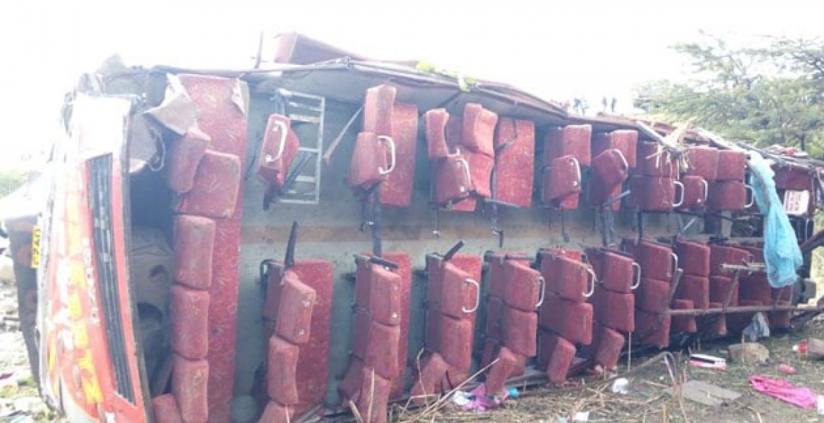 50 People Perish in Grisly Dawn Bus Accident at Fort Tenan Black Spot in Kericho