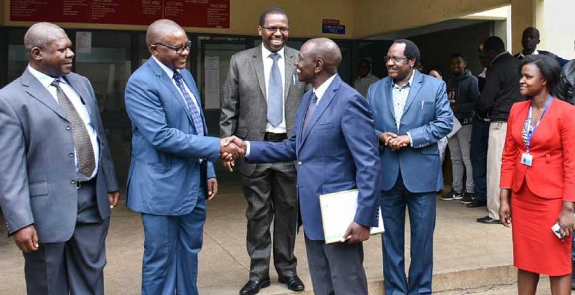 Deputy President William Ruto Defends His PhD Thesis at the University of Nairobi