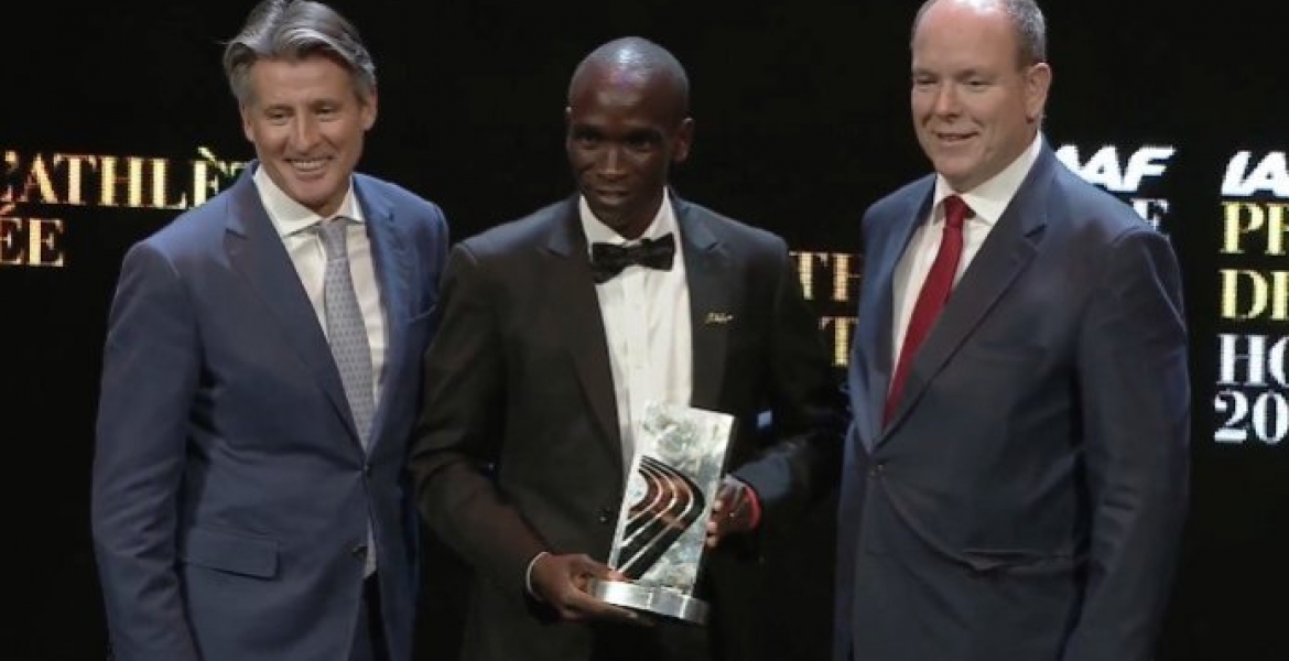 Kenyan Marathon Great Eliud Kipchoge Named World Male Athlete of the Year