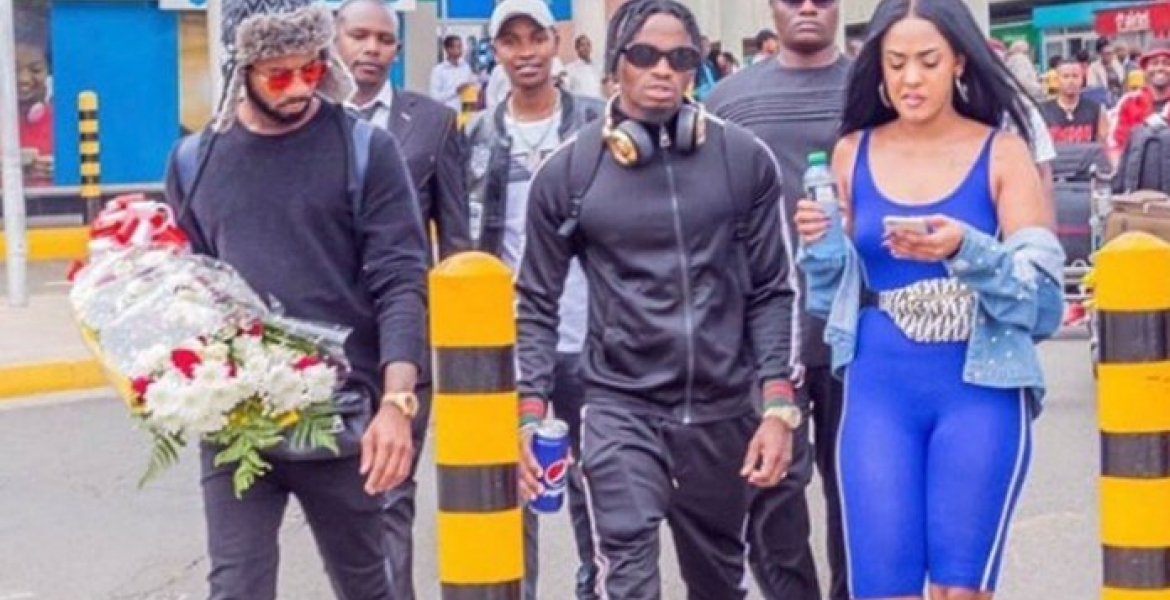 Tanzania Star Singer Diamond Platnumz Appears in Public with New Kenyan Girlfriend Tanasha Donna