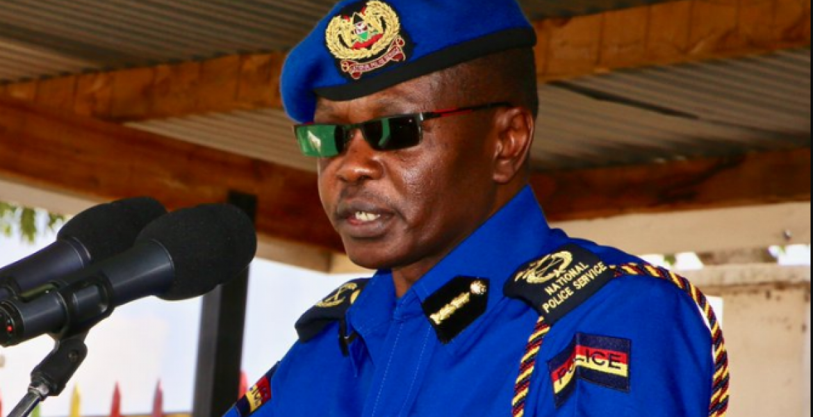 Outgoing Inspector-General of Police Joseph Boinnet President Uhuru Nominates Hillary Mutyambai as New Inspector-General of Police, to Replace Joseph Boinnet
