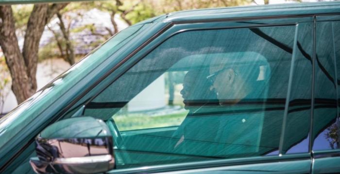 Rwanda President Kagame Pictured Driving President Kenyatta in the Streets of Kigali