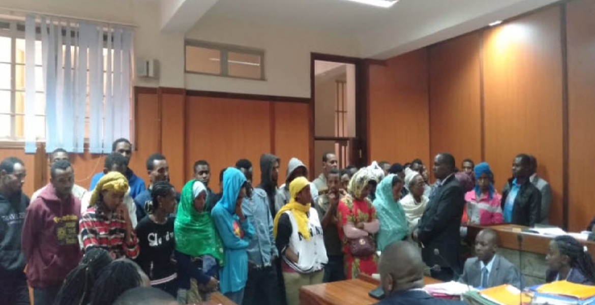 41 Illegal Immigrants from Ethiopia, US Arrested in Nyeri