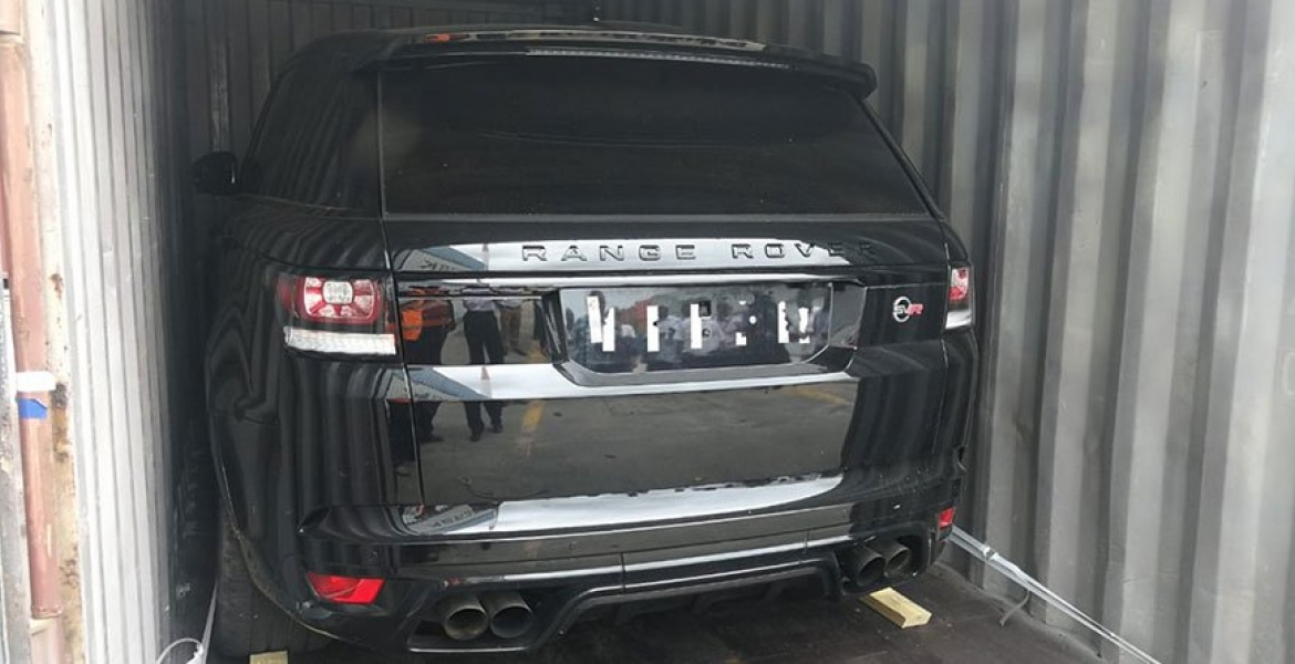 12 Luxury Vehicles Stolen from the UK Seized in Kenya by KRA Officers