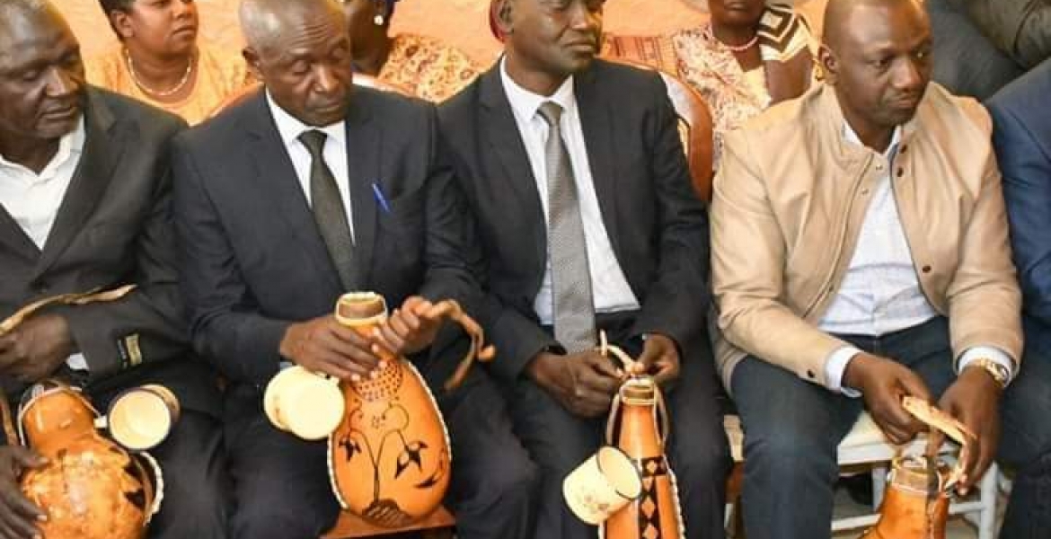 Deputy President William Ruto Negotiates Dowry on Behalf of His Younger Brother