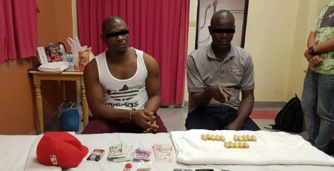 Kenyan Man Arrested in Thailand Carrying 1.2 Kilos of Cocaine in His Stomach