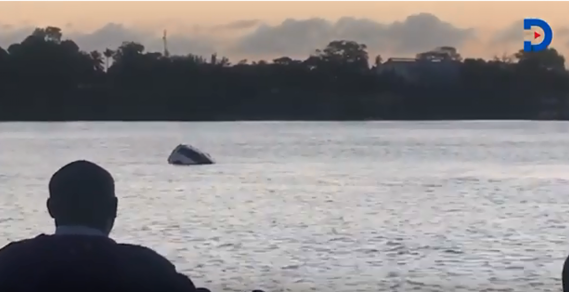 [VIDEO] Car Slides Off Ferry in Mombasa, Sinks into the Indian Ocean