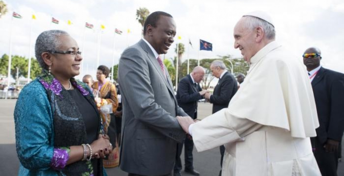 Pope Francis Sends Message to President Uhuru, Kenyans