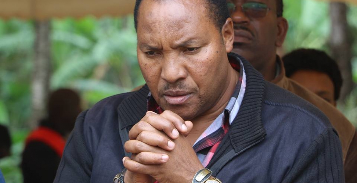 VIDEO of Kiambu Governor Waititu Being Kicked Out of Uhuru's Function Emerges