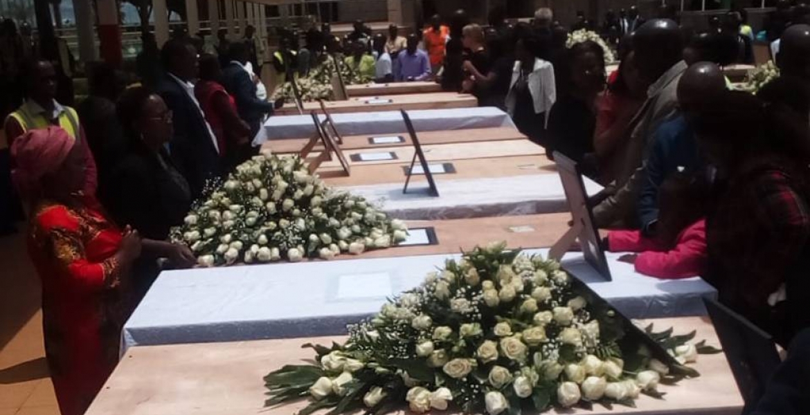 Remains of Kenyans who Died in Ethiopian Plane Crash Arrive in Nairobi