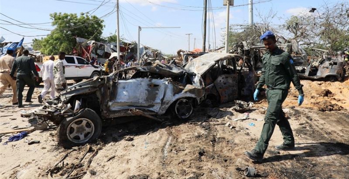 Death Toll from Somalia Car Bomb Attack Climbs to over 90