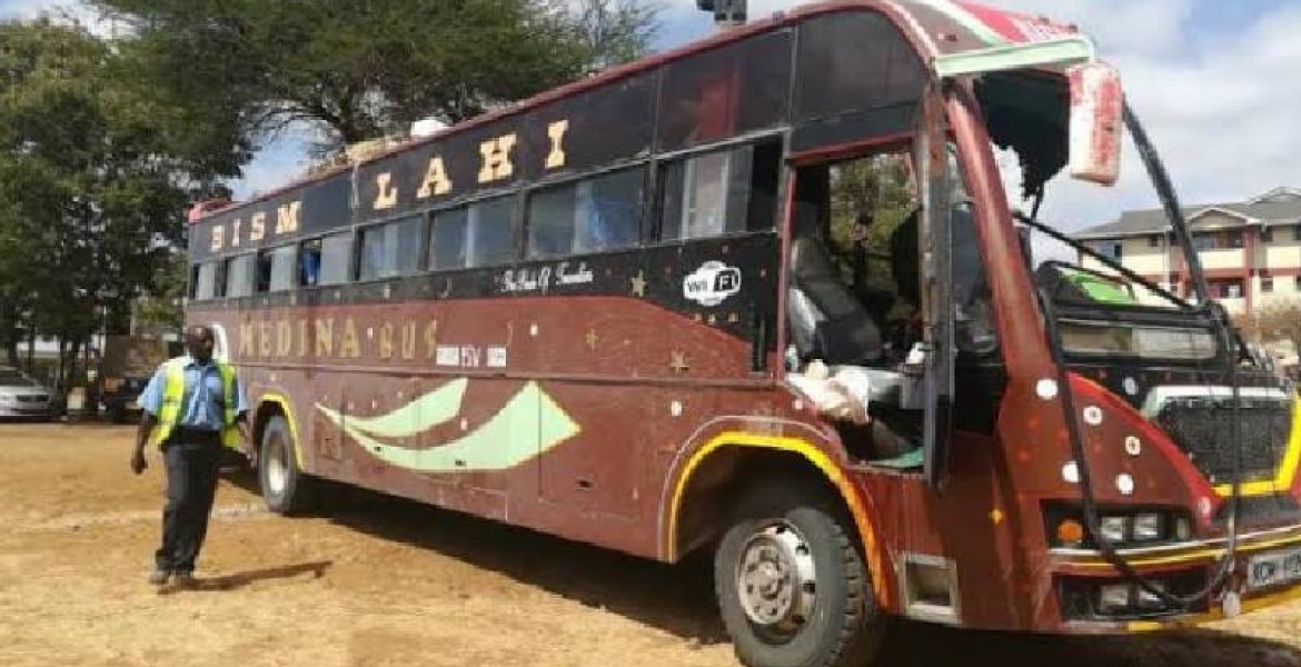 Driver, Passenger Arrested over Wajir Bus Attack that Left 11 Dead