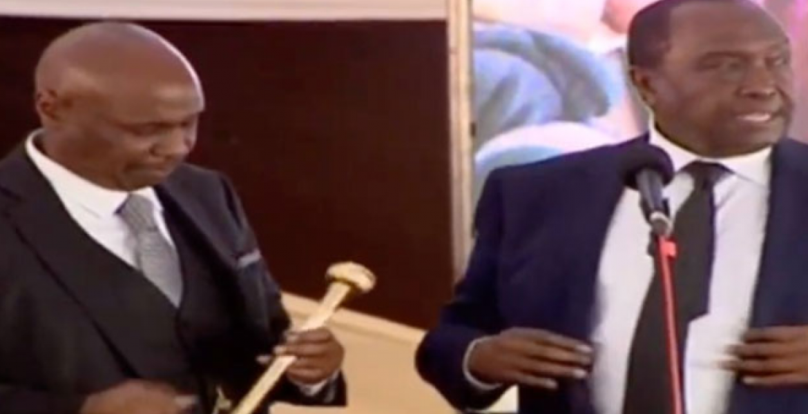 Senator Gideon Moi Officially Named Mzee Moi's Political Successor, Handed the Famous ‘Fimbo ya Nyayo’