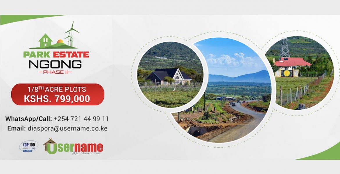 Prime and Affordable Plots for Sale in Ngong Park Estate Ngong Phase