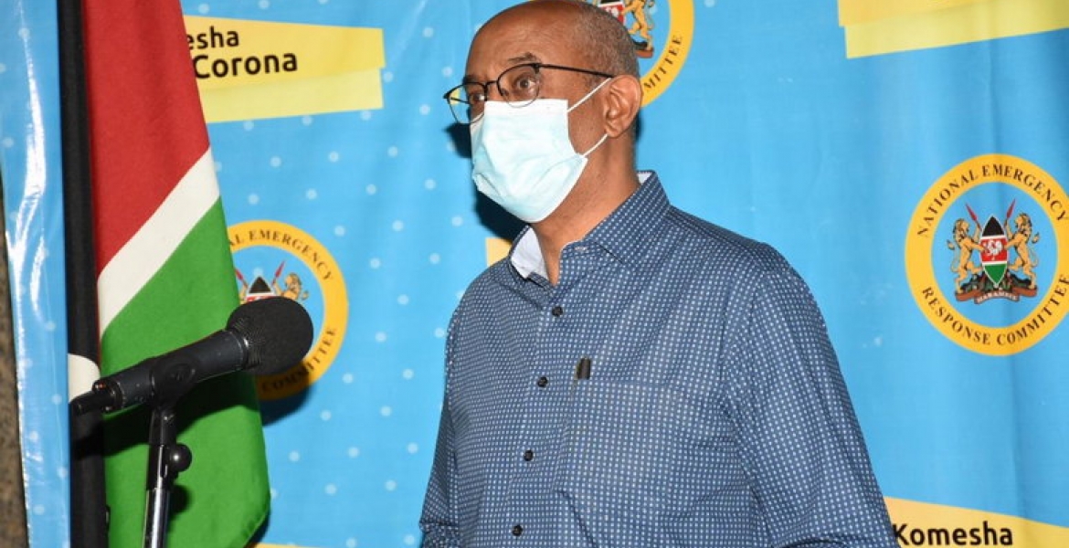 Health CAS Dr. Rashid Aman Number of Covid-19 Infections in Kenya Hits 374