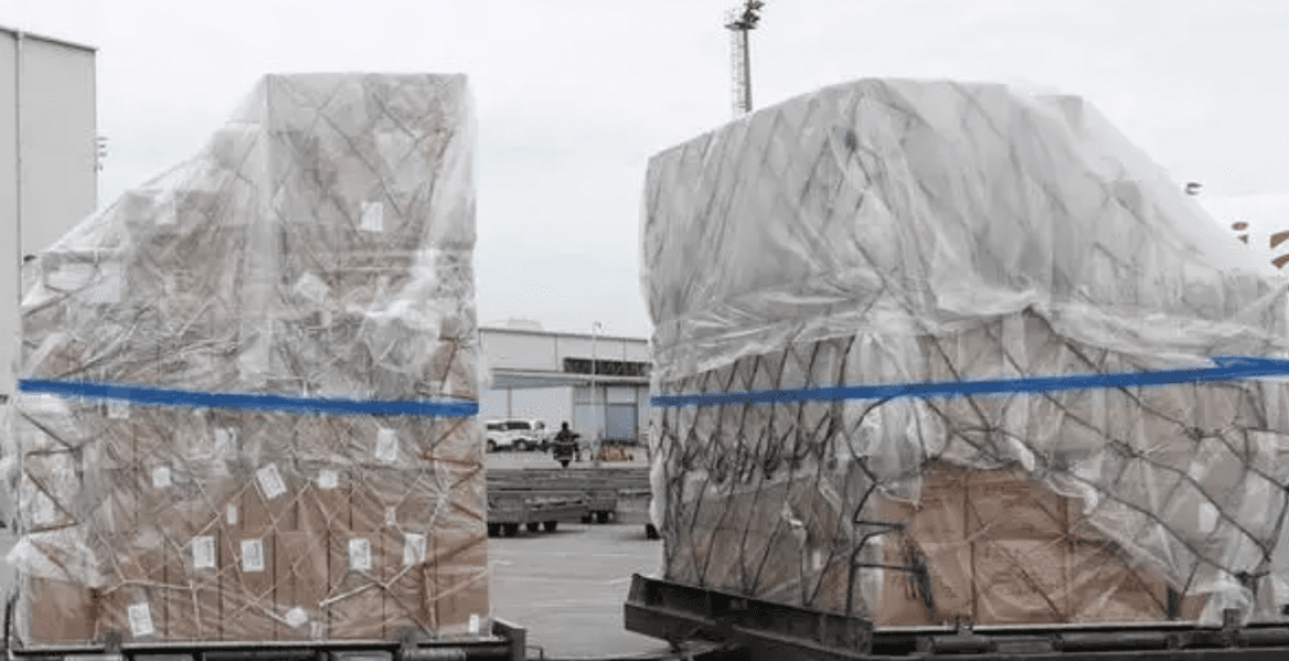 Medical equipment donated to Kenya by Chinese companies Kenyans Online Irked as China Donates 18 Tonnes of Covid-19 Medical Equipment to Kenya