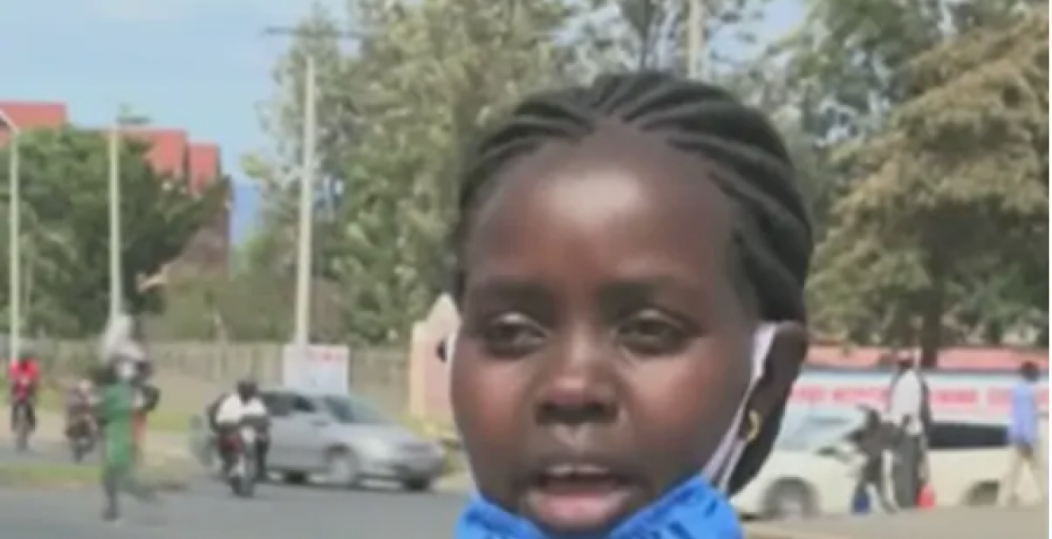 Jobless Kenyan Nurse Resorts to Hawking Face Masks in the Wake of Covid-19 Outbreak