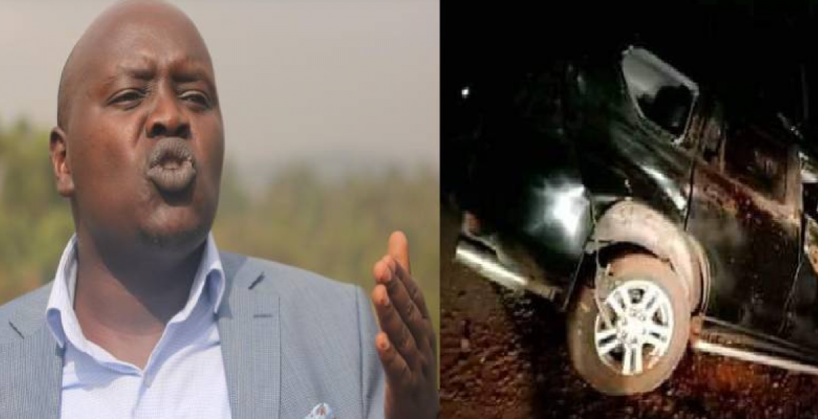 Nandi Senator Samson Cherargei Involved in a Road Accident