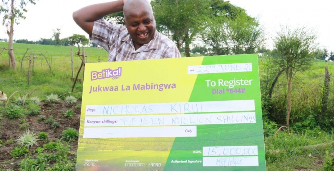 Kenyan Man Who Correctly Predicted Sh26 Million Jackpot Last Year Wins Sh15 Million Jackpot