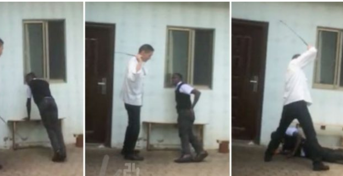 Kenyan Hotel Waiter Whipped by Chinese Manager in Viral Video Sues Matiang’i