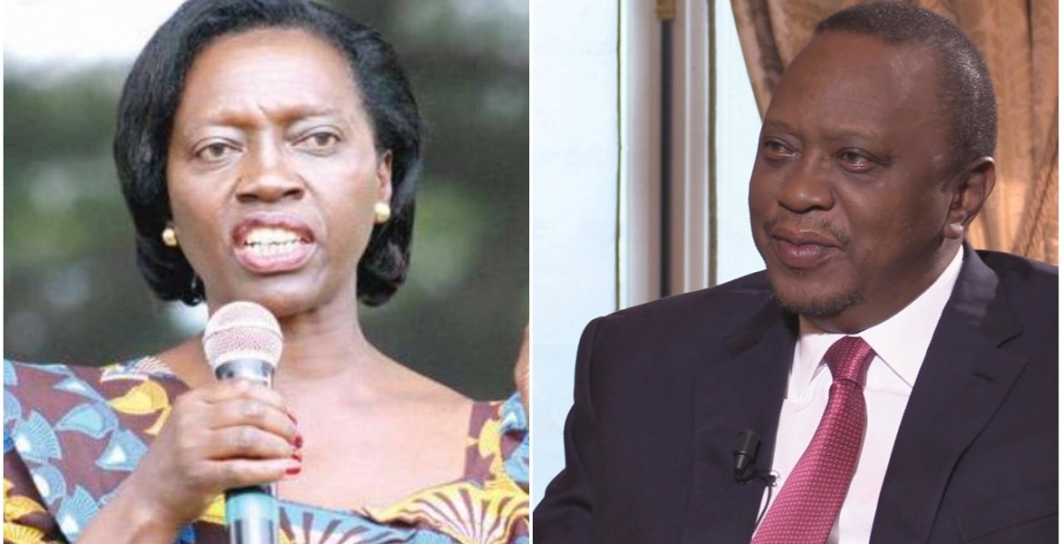 Martha Karua Accuses Uhuru of Running a Collapsed Government