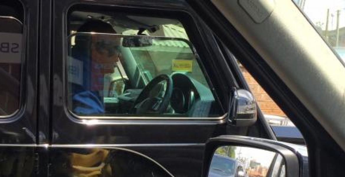President Uhuru Drives Himself Around Nairobi at Night