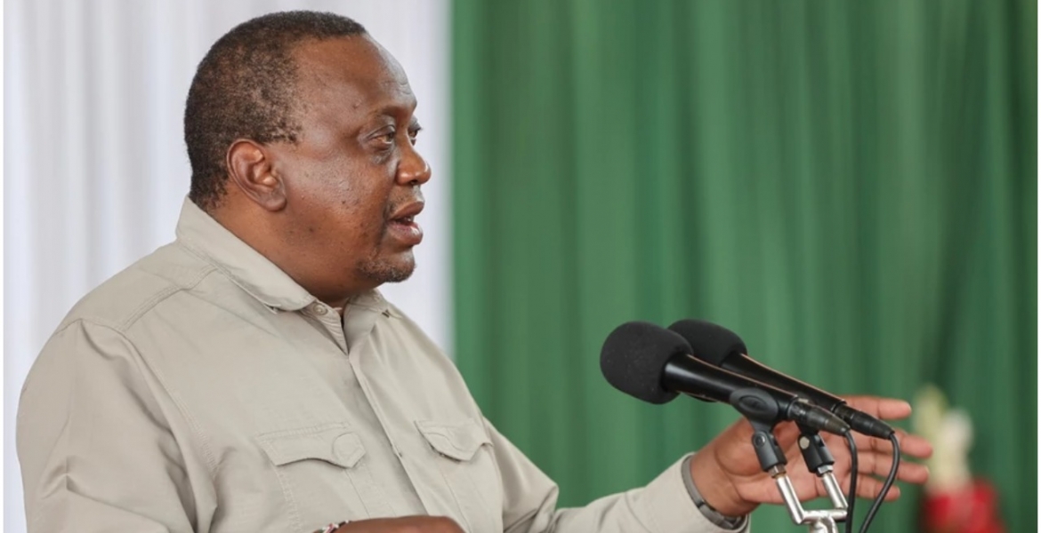 Security Swings into Action as Intruder Tries to Charge Towards President Kenyatta [VIDEO]