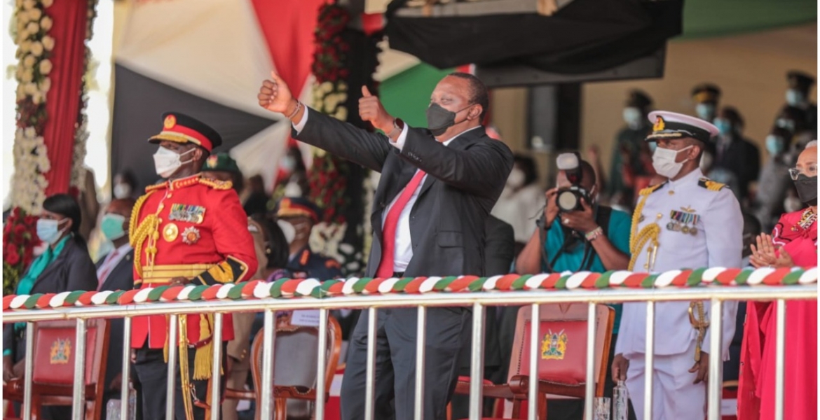Madaraka Day Fete: Uhuru Breaks Protocol, Invites Raila to Speak Before Him