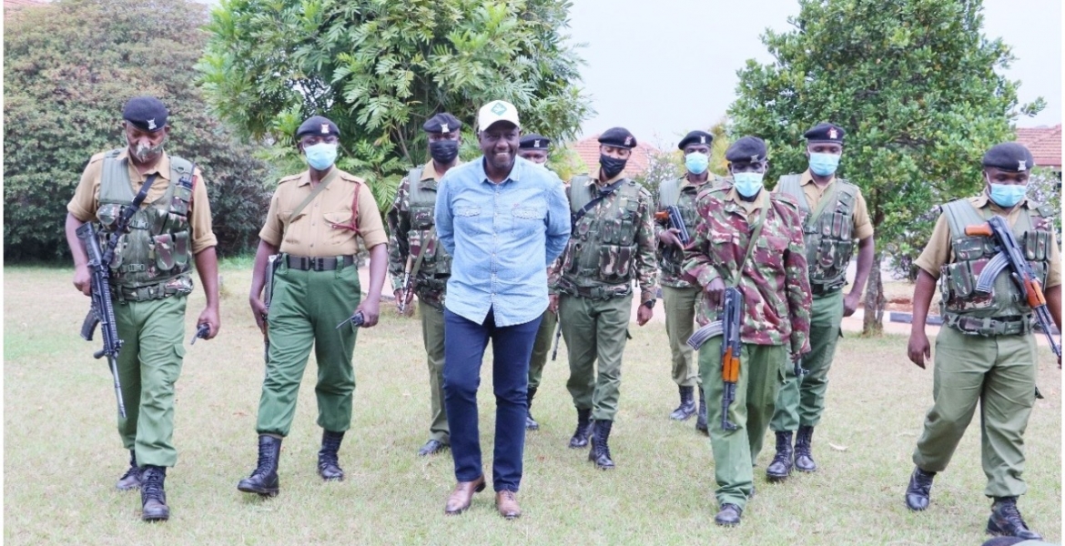 Matiang'i: Ruto is the Most Protected Deputy President in Kenya's History, with 257 Police Officers