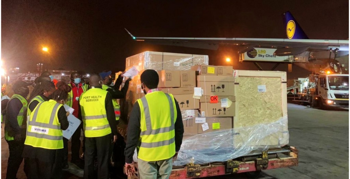 Kenya Receives First Batch of Johnson & Johnson COVID-19 Vaccine