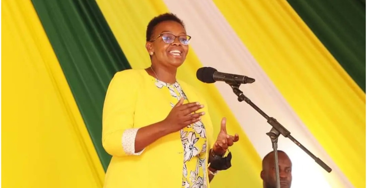 UDA Secretary-General Veronica Maina UDA Party Writes to President Uhuru Decrying Violence at Ruto's Political Rallies