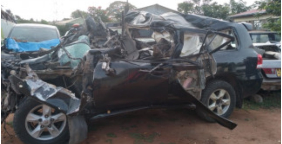 Four Family Members Killed in a Grisly Accident along Kajiado-Namanga Highway