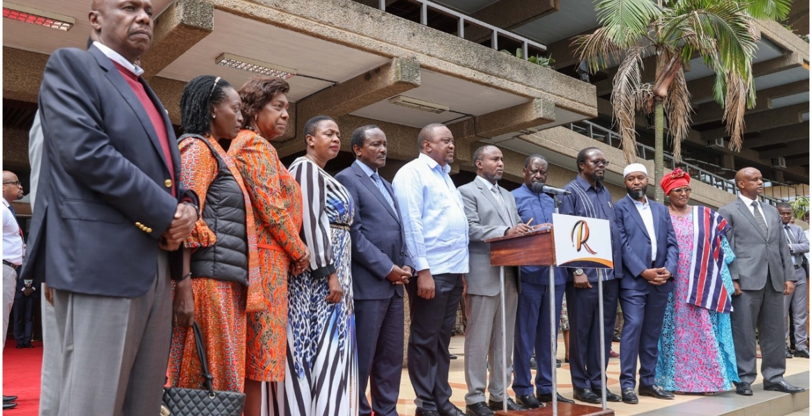 Uhuru Chairs Inaugural Azimio La Umoja-One Kenya Council Meeting