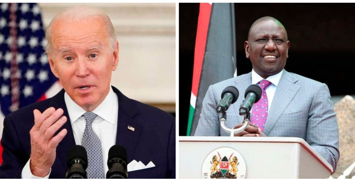 US President Biden Congratulates President-Elect Ruto on Election Win