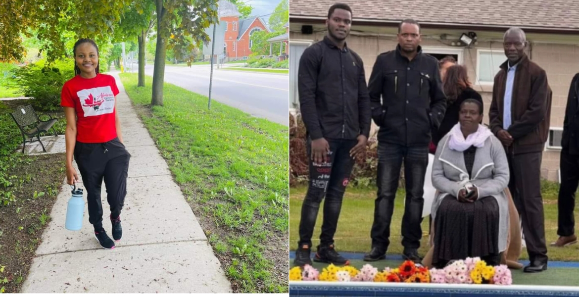 Hellen Nyabuto's Parents Visit the Swimming Pool in Canada Where Their Daughter Drowned