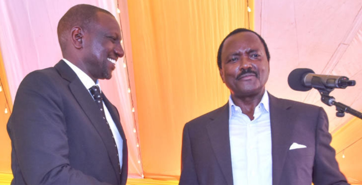 Kalonzo Rejected an Offer to Join My Gov’t, President Ruto Says