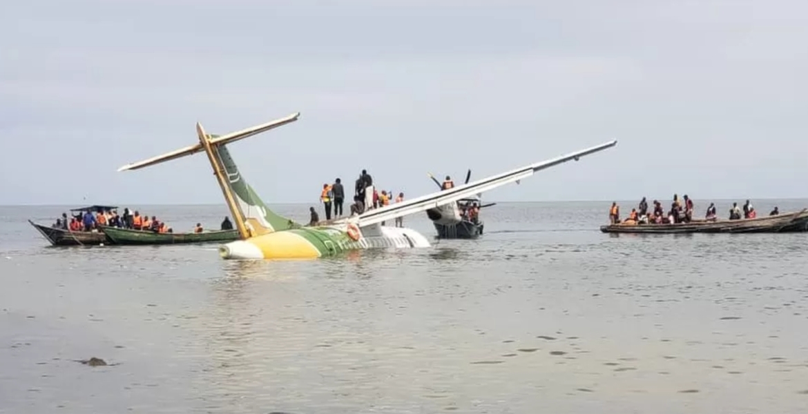 Two Kenyans Among 19 Killed in Lake Victoria Plane Crash