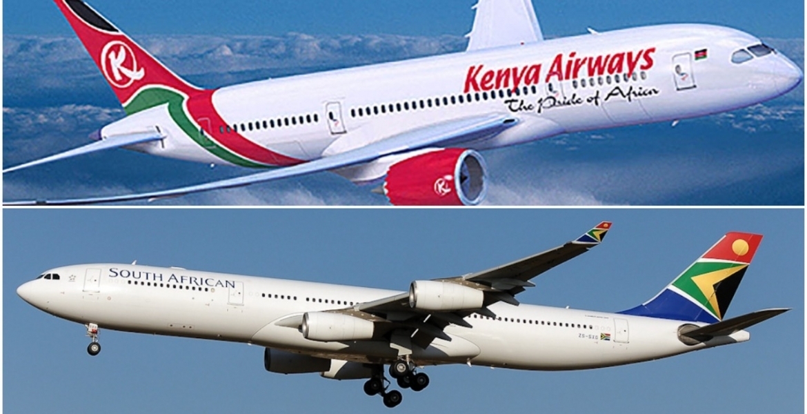 President Ruto Says Kenya Airways and South Africa Airways Committed to Form a Pan-African Airline
