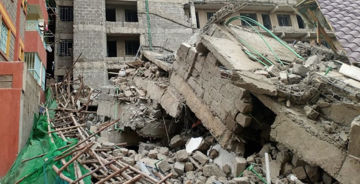 3 People Confirmed Dead, 22 Rescued in Kasarani Building Collapse