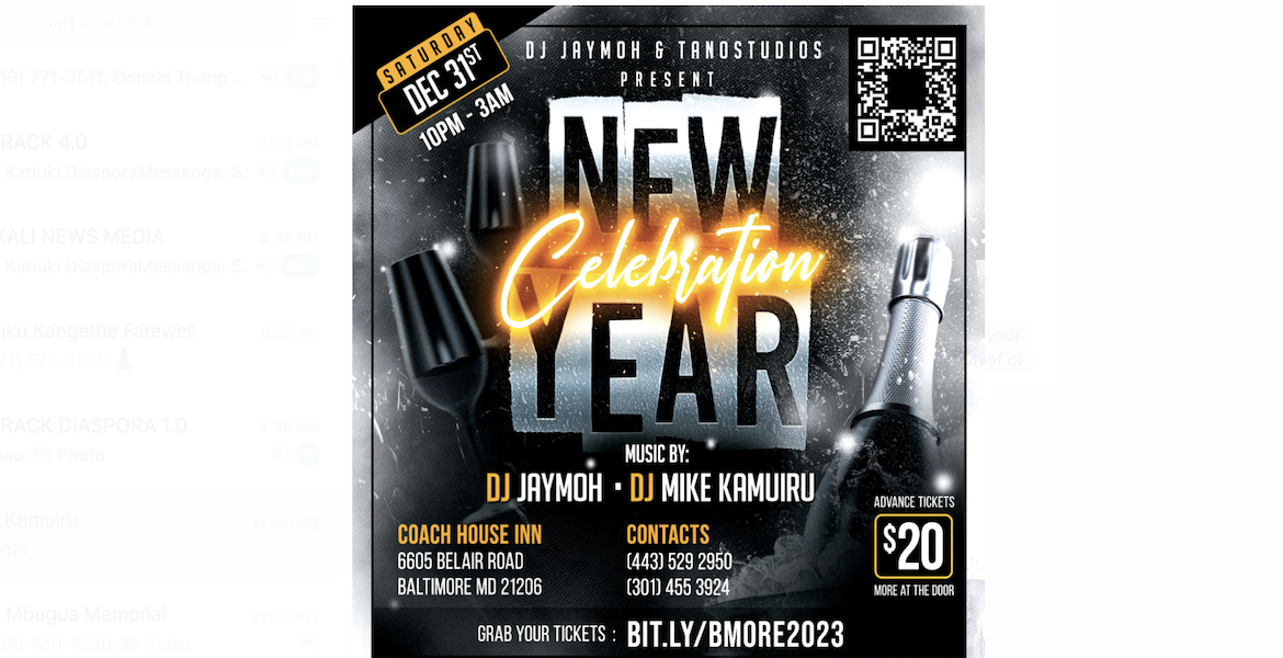 DJ Jaymoh & DJ Mike Kamuiru Invite You to 2023 New Years Eve Celebration in Baltimore, MD